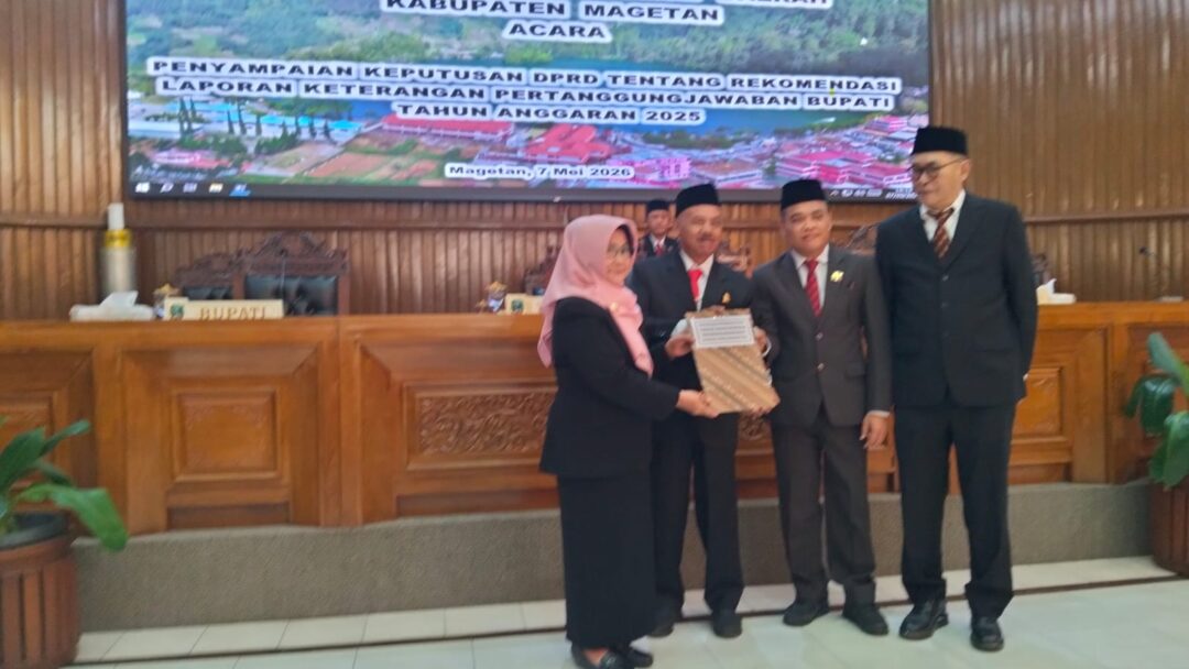 Rapat Paripurna Istimewa DPRD Magetan Soroti LKPJ 2025, Legislator Tetap Fokus Kawal Aspirasi Rakyat