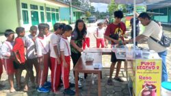 SD Kartika Biak Promosikan Penerimaan Murid Baru dengan Cara Kreatif Bersama Mas Pukis Legend