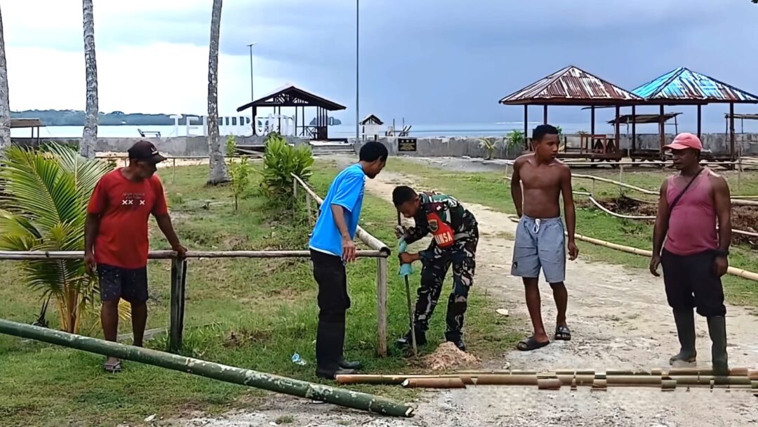 Ternyata Ini yang Dilakukan Babinsa di Yenggarbun