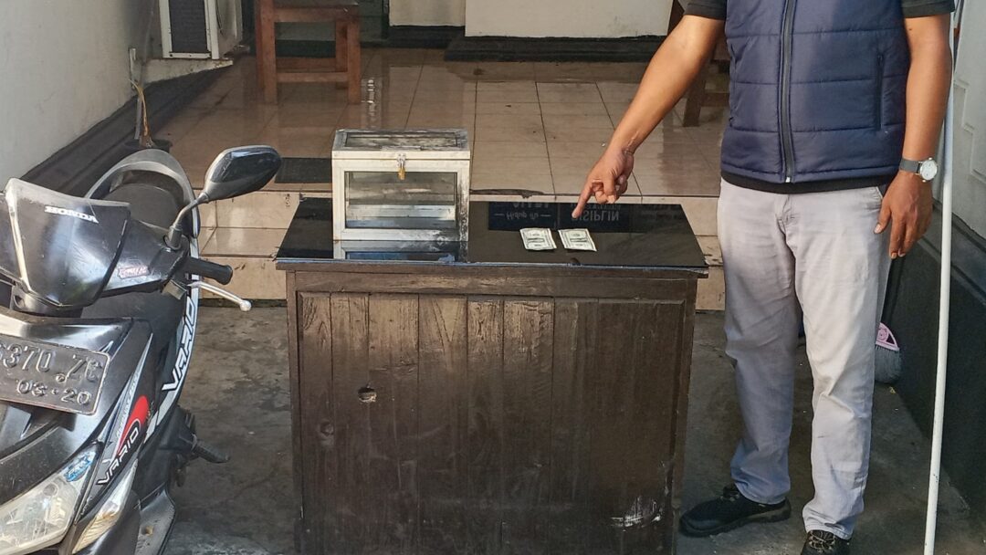Bobol Kotak Sesari Pura di Jembrana, 3 Pemuda Diciduk Polisi
