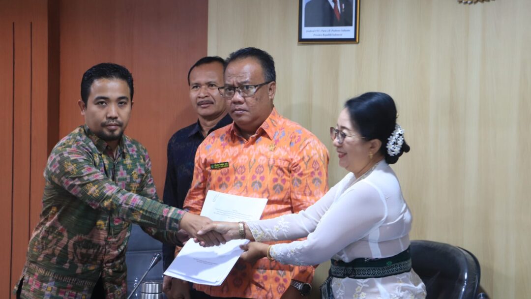DPRD Jembrana Tetapkan Ranperda Ketertiban Umum Sebagai Ranperda Inisiatif DPRD