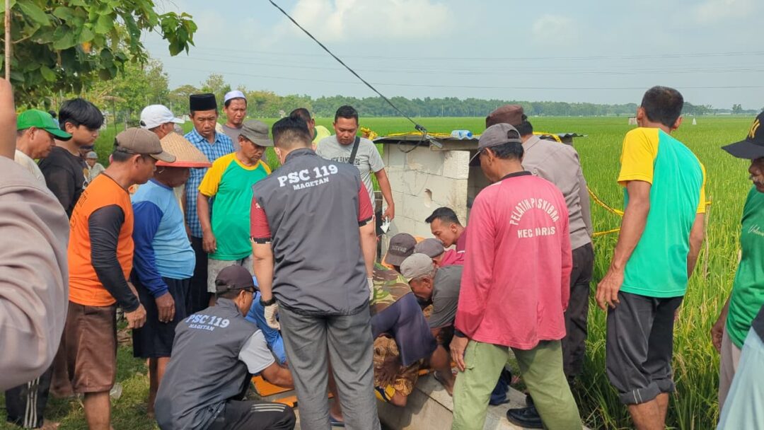 Petani Di Magetan Tewas Tersengat Listrik Saat Perbaiki Pompa Air Sawah