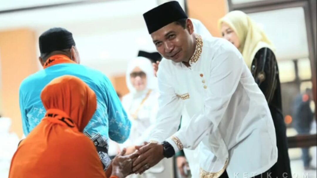 Plt Wali Kota Madiun Sambut Kepulangan Jamaah Haji, Ajak Tebarkan Nilai Kebaikan Di Tengah Masyarakat