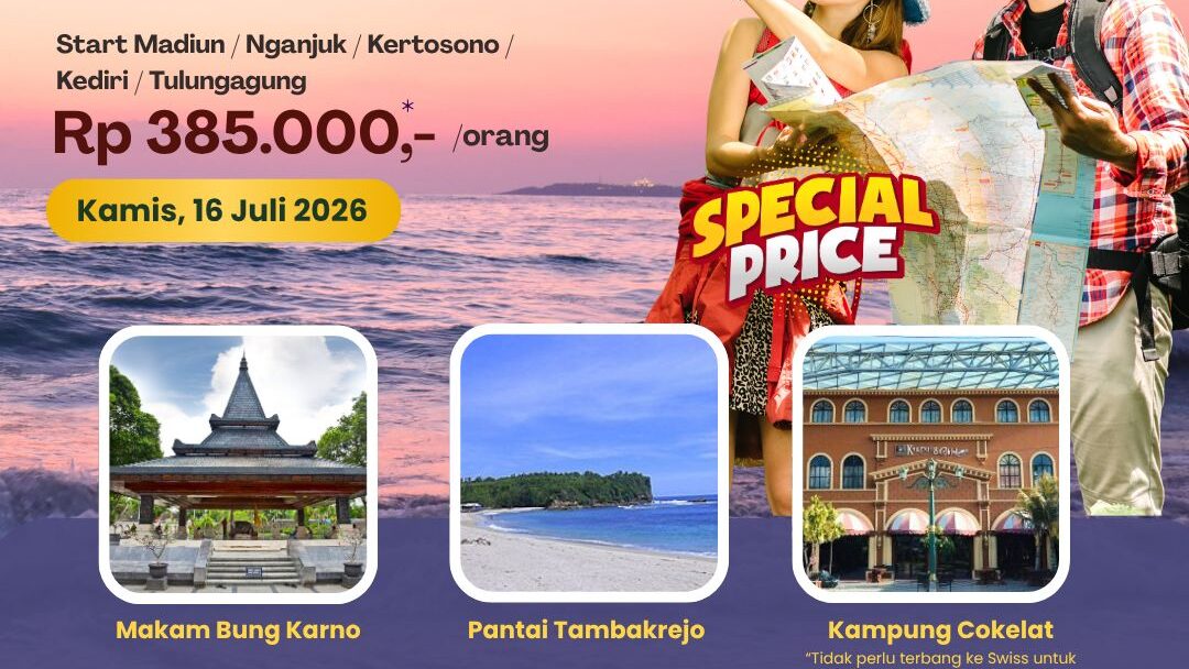 Dorong Pariwisata Daerah, KAI Daop 7 Madiun Buka Open Trip Wisata Tematik “Rail Tour Jawa Timur” Ke Blitar