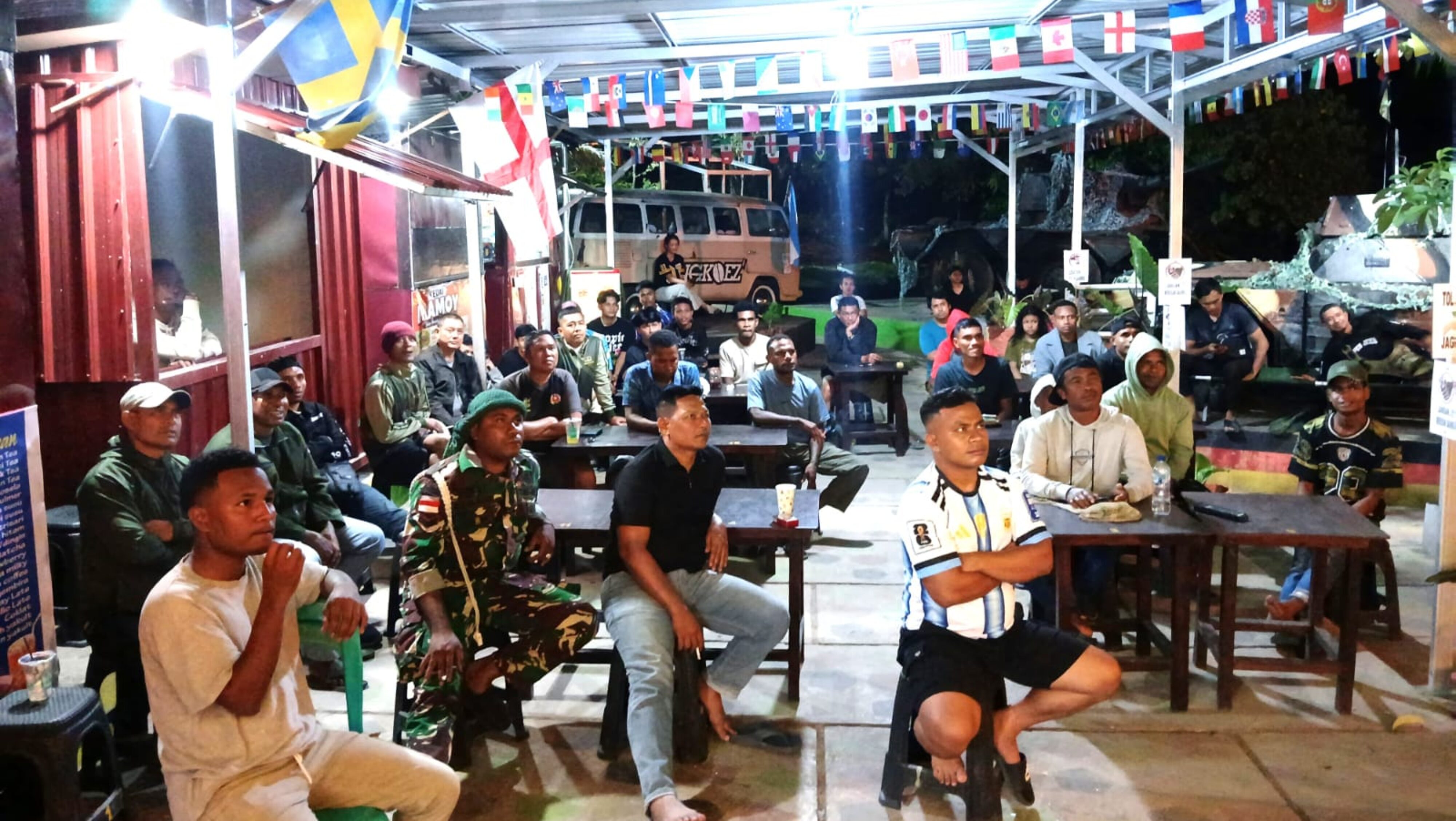 Piala Dunia? Mari Nobar di Taman Ko Pi Sini Saaja