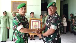 Dandim 1708/BN Lepas Masa Purna Tugas Mayor Widodo