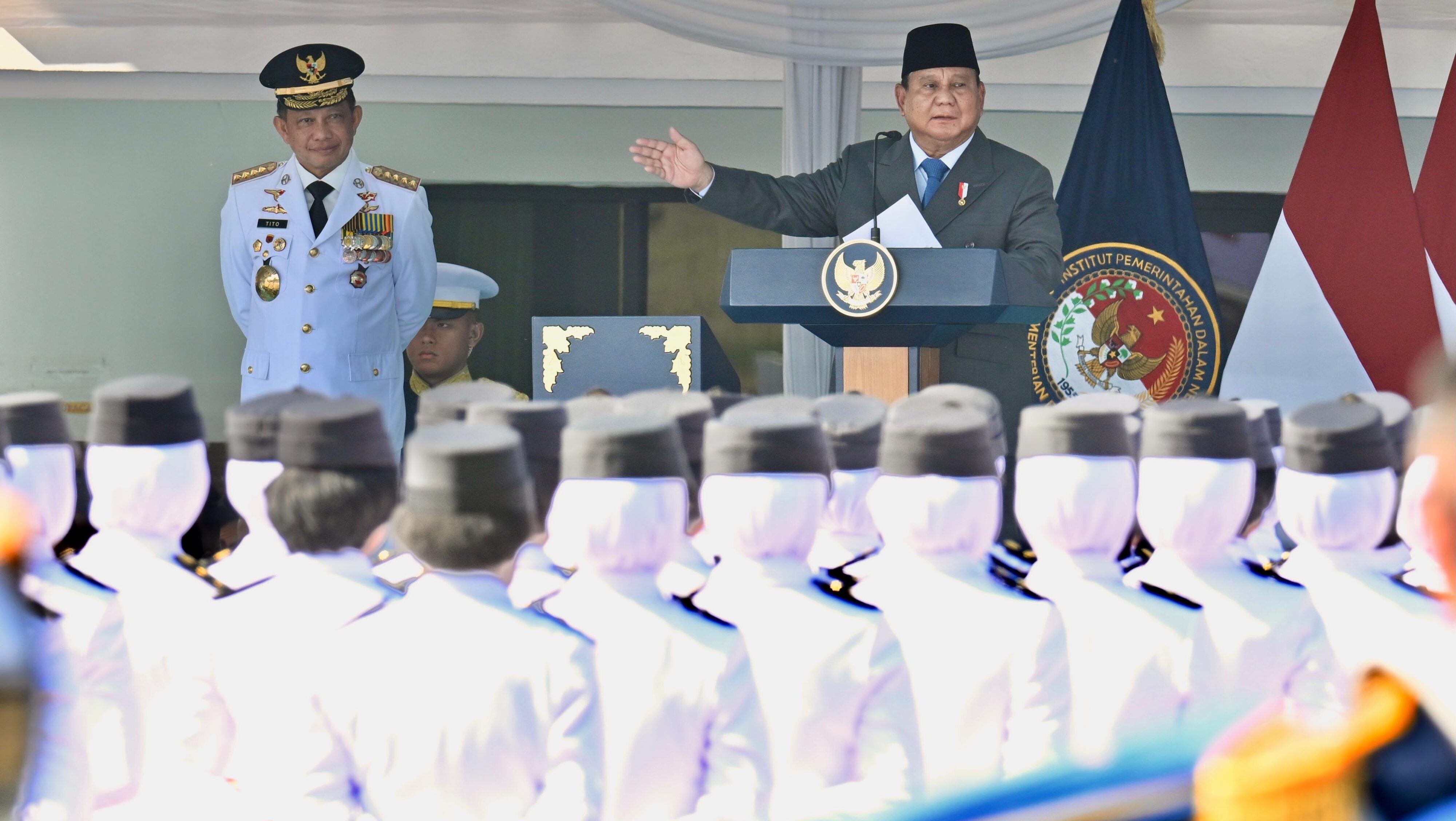 Presiden Prabowo Apresiasi Rekrutmen IPDN, Cerminan Kesetaraan Kesempatan bagi Putra-Putri Bangsa