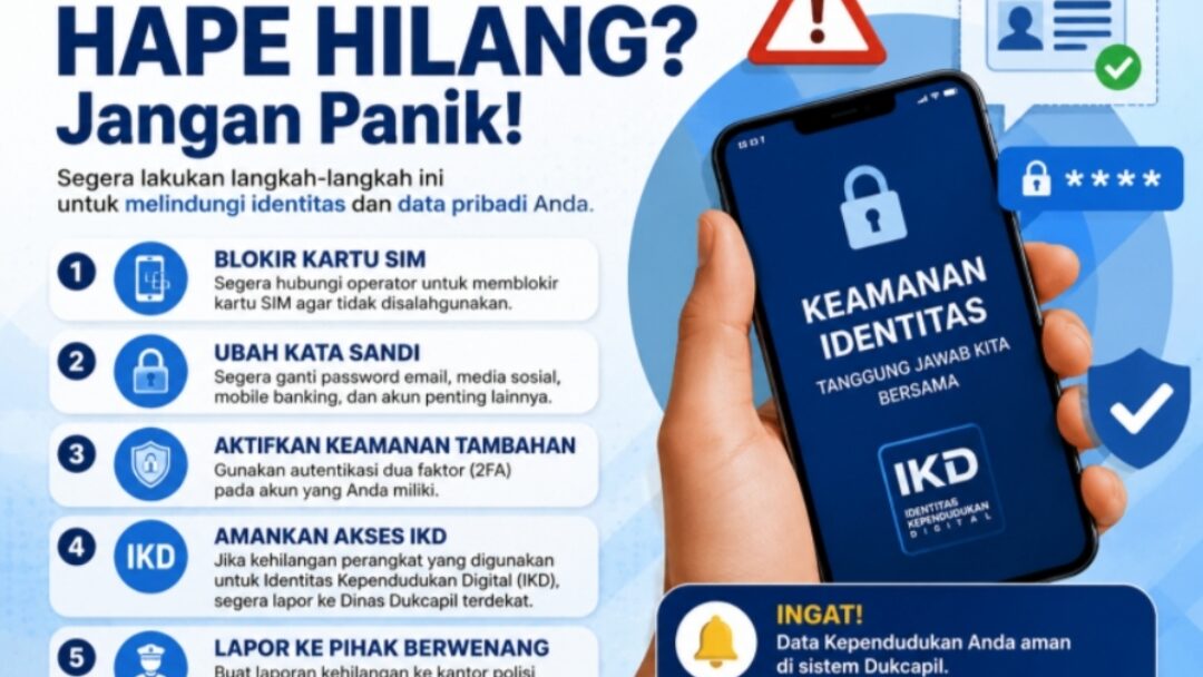 Hape Hilang? Jangan Panik, Ini Langkah Cepat Melindungi Identitas Digital Anda