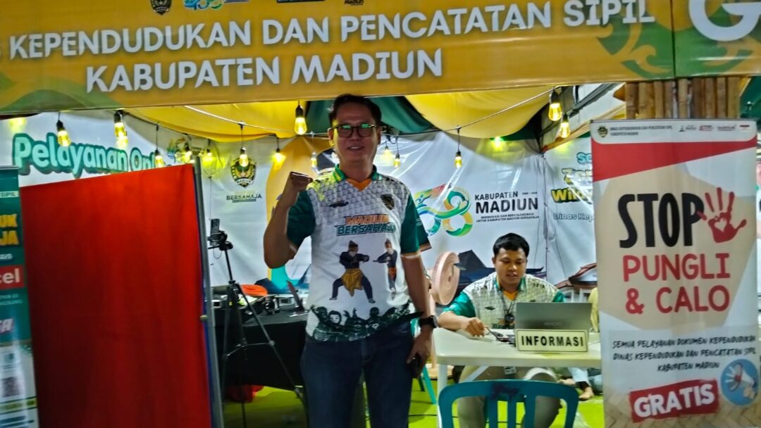Dukcapil Madiun Jemput Antusiasme Warga Di Sepasma Lewat Layanan Adminduk Terpadu