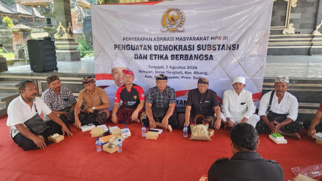 Serap Aspirasi di Karangasem, Wayan Sudirta Bicarakan Demokrasi Hingga Kebhinekaan