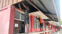 Kodim 1708/BN Rehabikitasi Gedung SMKN Pertanian Biak