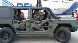 Kodim 1708/BN Terima Bantuan Dua Unit Kendaraan Operasional