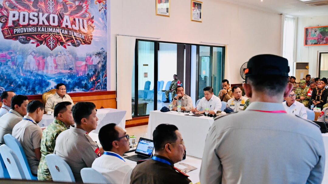Usai dari Kalbar, Mendagri Tito Bersama Presiden Bertolak ke Kalteng Bahas Penguatan Penanganan Karhutla