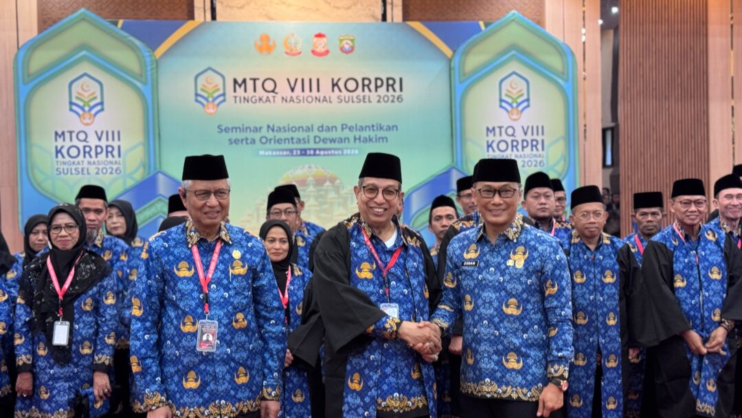 Pamit dari Kepengurusan Korpri, Prof Zudan Harap MTQ Nasional Terus Bumikan Nilai Al-Qur’an di Kalangan ASN