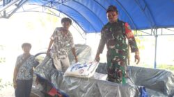 Babinsa Monitor Kegiatan Reses Tahap II Anggota DPRK Provinsi Papua di Kampung Amyas