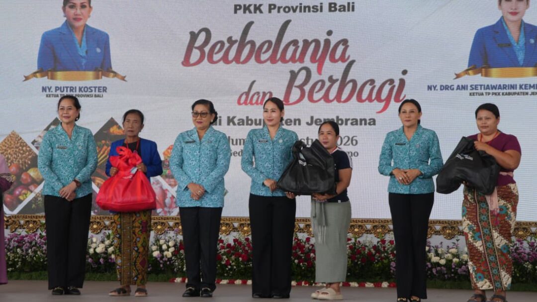 Beberapa Jam Digelar, Pasar Rakyat PKK Provinsi Bali Di Jembrana Catat Omset Ratusan Juta