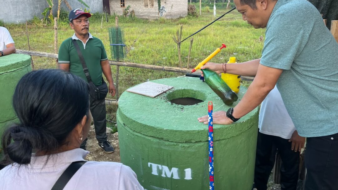 Kelola Sampah Organik Secara Mandiri, Bupati Kembang Beri Apresiasi Tinggi Warga Sri Mandala