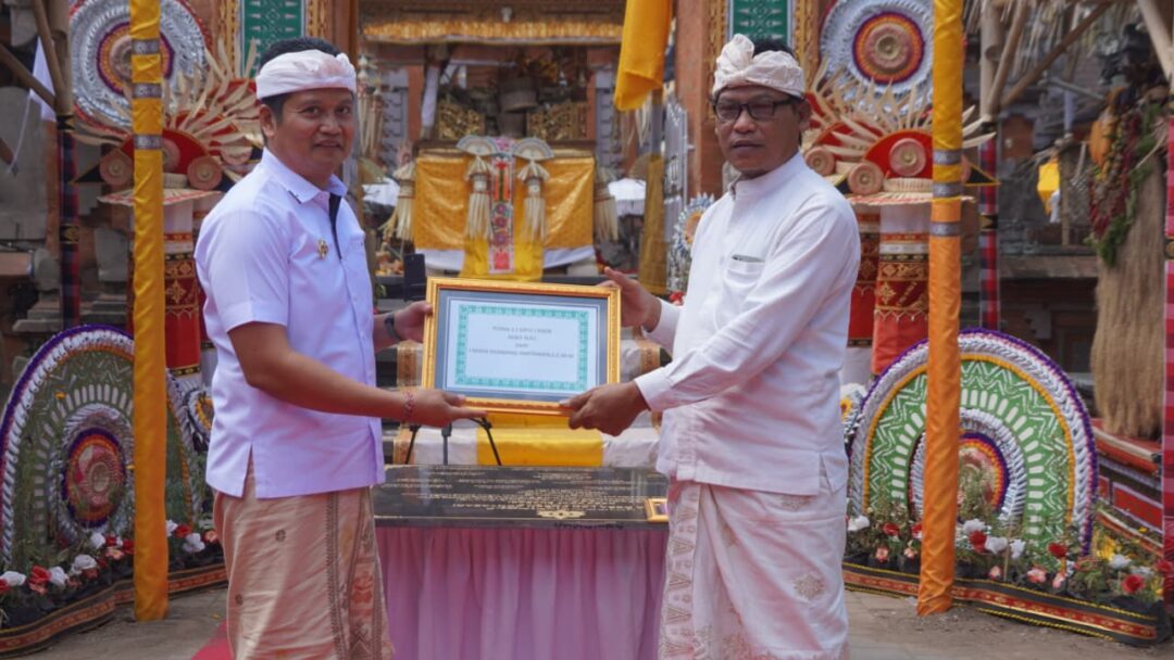 Karya Agung Ngenteg Linggih Desa Adat Ekasari Labdakarya, Bupati Kembang Puji Semangat Gotong Royong Krama
