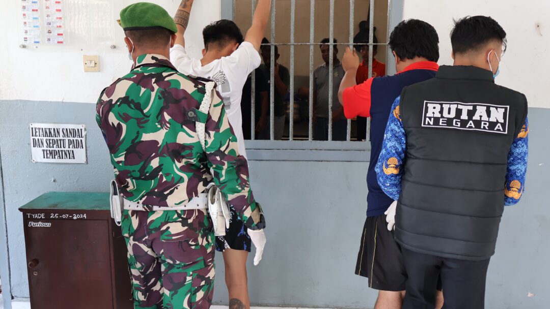 Rutan Negara Digeledah Petugas Gabungan, Barang Berbahaya Disita