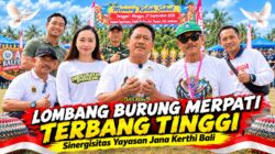 Lomba Burung Merpati Terbang Tinggi Di Jembrana Diikuti Ratusan Peserta