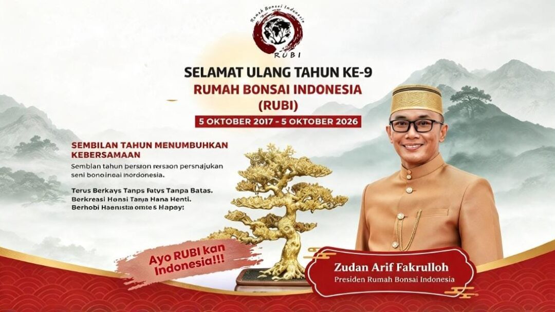 Sembilan Tahun RUBI: Merawat Semangat, Menumbuhkan Persaudaraan Bonsai Indonesia