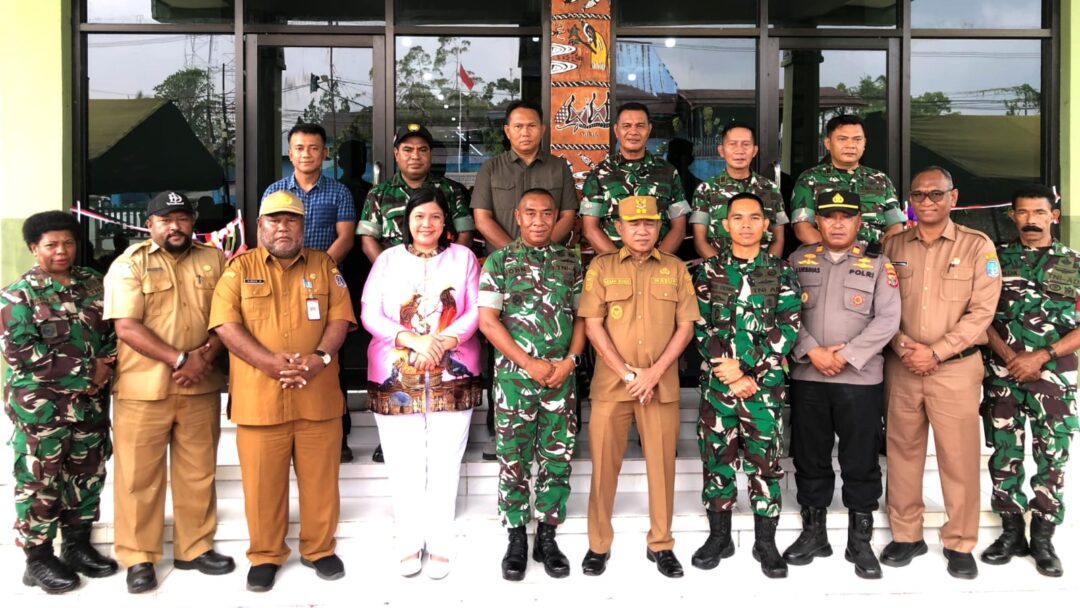 Dandim 1708/BN Resmikan Ruang Lobi untuk Dukung Tugas dan Pelayanan Makodim