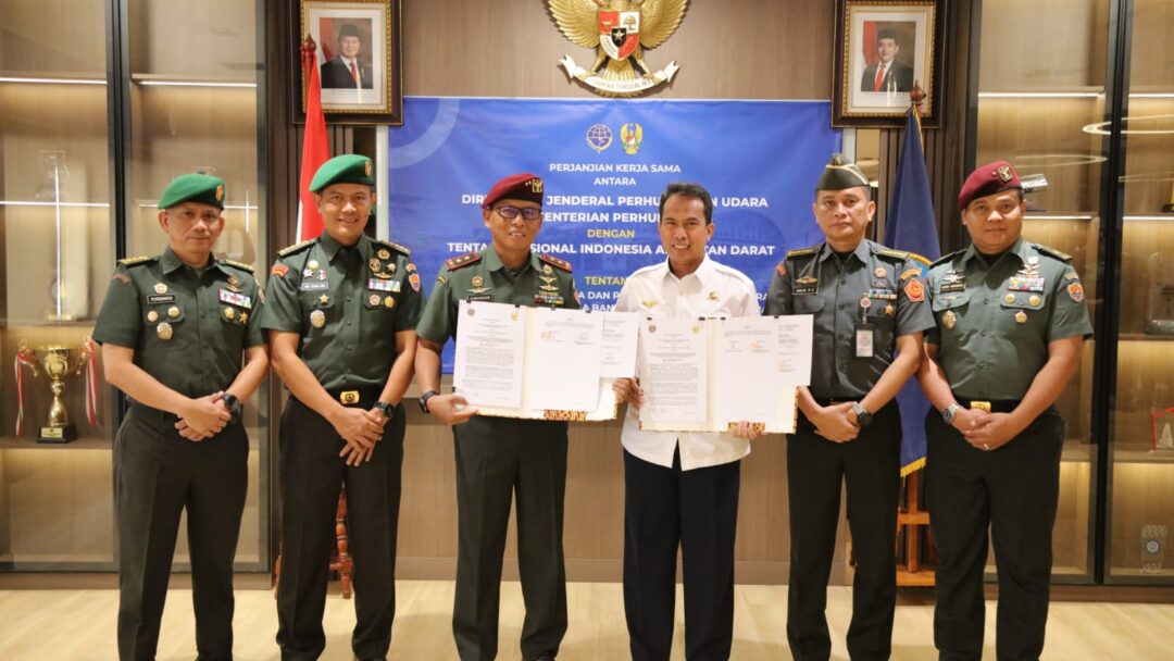 Kemenhub dan TNI AD Jalin Kerja Sama Pemanfaatan Aset Negara di BLU UPBU Kalimarau untuk Dukung Pertahanan Negara