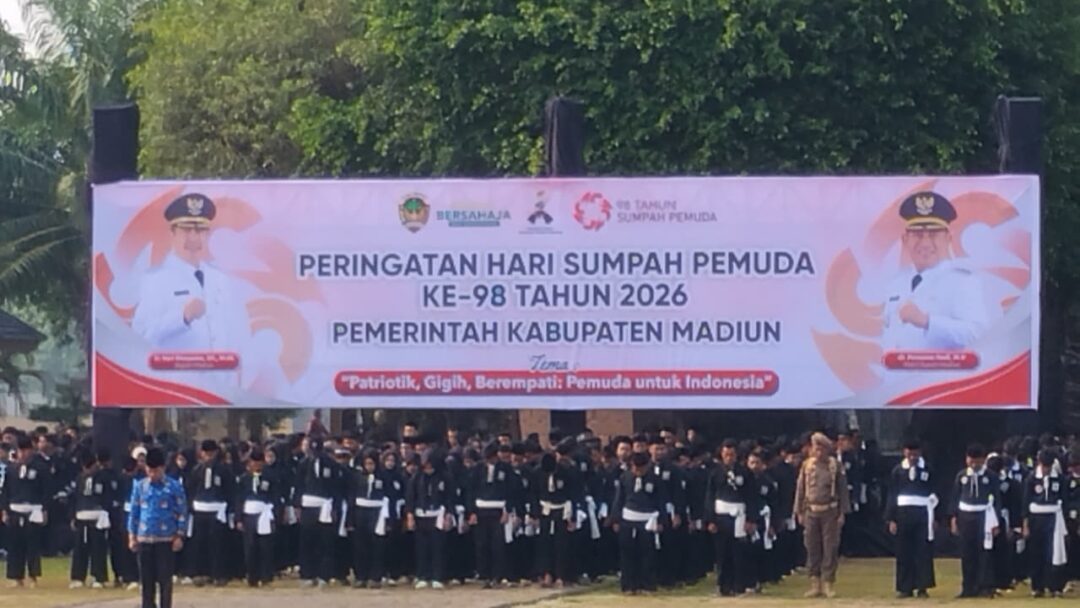 Hari Sumpah Pemuda Ke-98, Disparpora Madiun Dorong Pemuda Berkontribusi Dalam Pembangunan